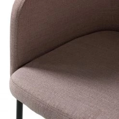 Mørteens Chaises à accoudoirs Menly - Tissu / Métal - Noir - Rose vieilli -ÉcoMaison Soldes 1000179459 200121 14403100020 DETAILS P000000001000179459