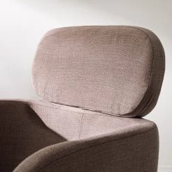 Mørteens Chaises à accoudoirs Menly - Tissu / Métal - Noir - Rose vieilli -ÉcoMaison Soldes 1000179459 200122 12294700009 DETAILS P000000001000179459