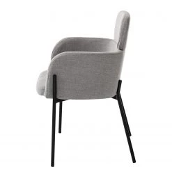 Mørteens Chaises à accoudoirs Menly - Tissu / Métal - Noir - Gris 20 Mørteens Chaises à accoudoirs Menly - Tissu / Métal - Noir - Gris -ÉcoMaison Soldes 1000179460 200121 14403200024 DETAILS P000000001000179460