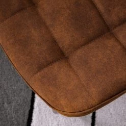 Fredriks Chaise cantilever Kemmel - Microfibre / Métal - Noir - Cognac - Lot de 2 24 Fredriks Chaise cantilever Kemmel - Microfibre / Métal - Noir - Cognac - Lot de 2 -ÉcoMaison Soldes 1000179472 200122 12294800052 DETAILS P000000001000179472