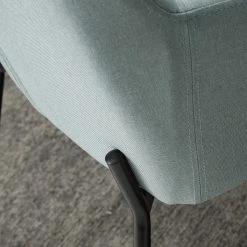 Mørteens Chaises à accoudoirs Mehle - Tissu / Métal - Noir - Vert menthe -ÉcoMaison Soldes 1000179473 200310 11380700051 DETAILS P000000001000179473