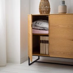 Ars Natura Buffet Nozza I - Placage en bois véritable - Chêne / Noir 31 Ars Natura Buffet Nozza I - Placage en bois véritable - Chêne / Noir -ÉcoMaison Soldes 1000182824 200306 14374700016 MOOD DETAILS P000000001000182824 mood