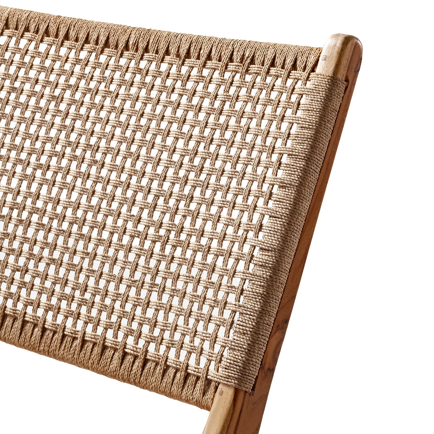 Ars manufacti Fauteuil design Sulina - Rotin /Teck massif - Naturel / Teck 8 Ars manufacti Fauteuil design Sulina - Rotin /Teck massif - Naturel / Teck – Image 8