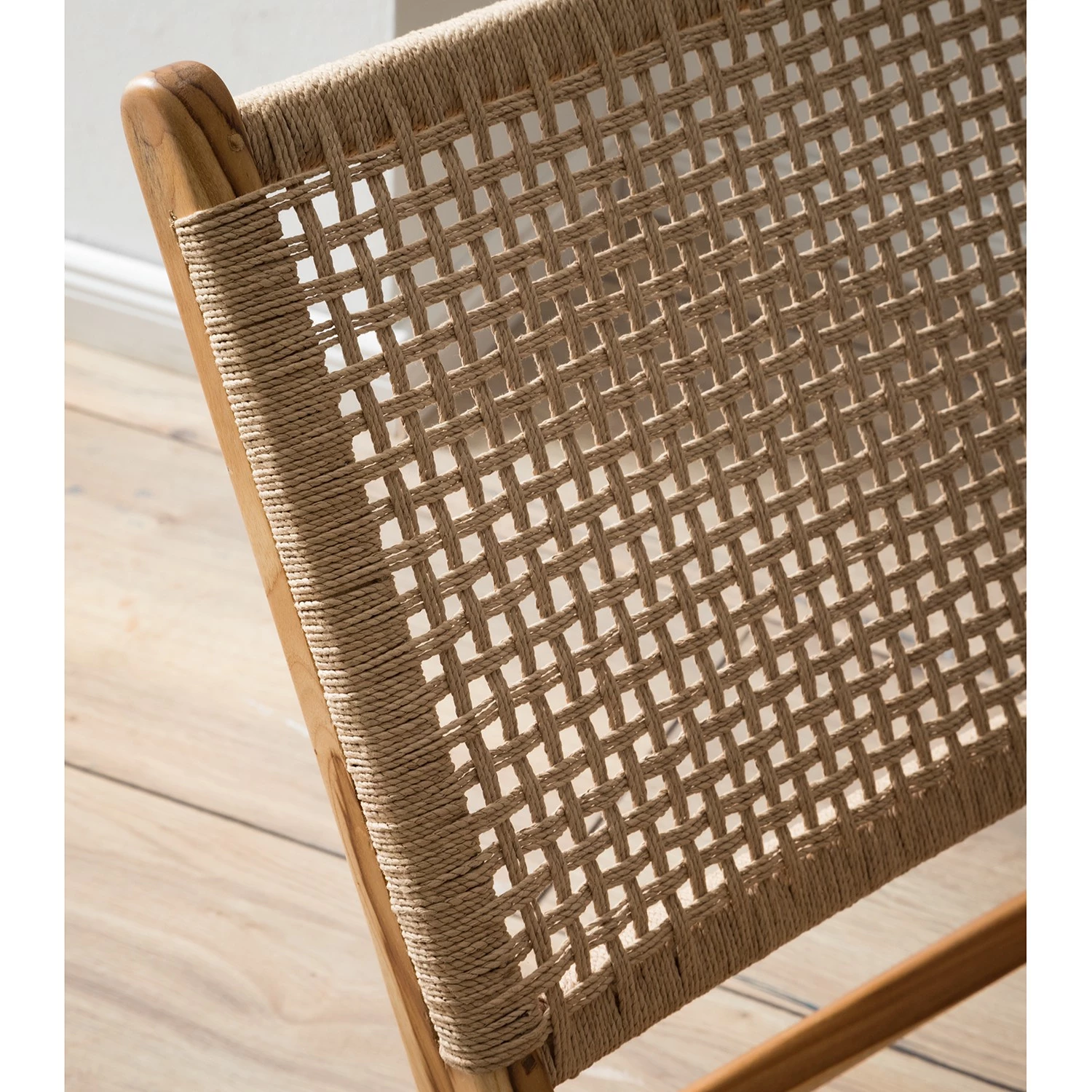 Ars manufacti Fauteuil design Sulina - Rotin /Teck massif - Naturel / Teck 12 Ars manufacti Fauteuil design Sulina - Rotin /Teck massif - Naturel / Teck – Image 12