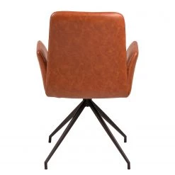 Fredriks Chaise à accoudoirs Mailly II - rotatif - Imitation cuir / Acier - Marron / Noir 14 Fredriks Chaise à accoudoirs Mailly II - rotatif - Imitation cuir / Acier - Marron / Noir -ÉcoMaison Soldes 1000184099 200706 13401100004 DETAILS P000000001000184099