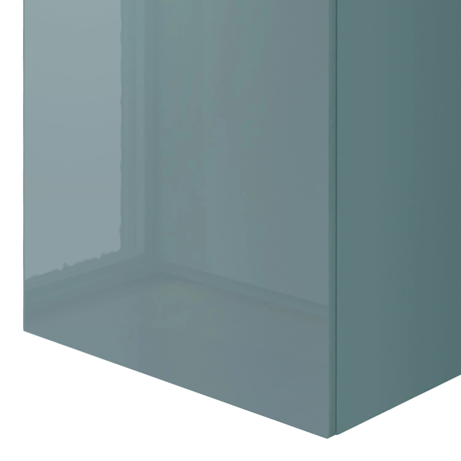 Now! by hülsta Vitrine now no. 14 - Bleu pétrole brillant - Butoir à droite 3 Now! by hülsta Vitrine now no. 14 - Bleu pétrole brillant - Butoir à droite – Image 3