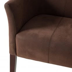 Ars Natura Chaises à accoudoirs Esquina - Imitation cuir / Rotin - Marron vintage / Marron clair chiné -ÉcoMaison Soldes 1000184165 200206 10111300010 DETAILS P000000001000184165