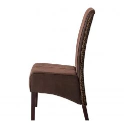 Ars Natura Chaises Julio (lot de 2) - Imitation cuir / Rotin - Marron vintage / Marron clair chiné -ÉcoMaison Soldes 1000184166 200317 14454600007 DETAILS P000000001000184166