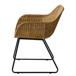 Ars manufacti Chaises à accoudoirs Vuna - Rotin / Métal - Rotin naturel / Noir 17 Ars manufacti Chaises à accoudoirs Vuna - Rotin / Métal - Rotin naturel / Noir -ÉcoMaison Soldes 1000184178 200317 14455800030 DETAILS P000000001000184178