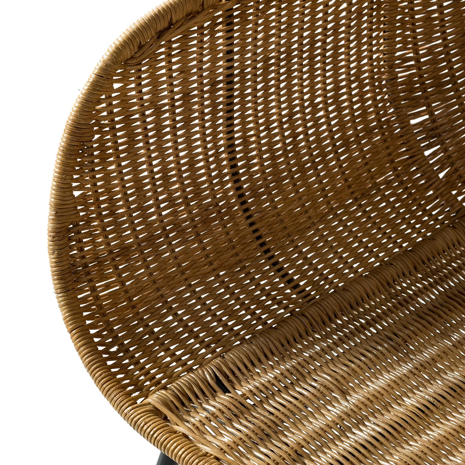 Ars manufacti Chaises à accoudoirs Vuna - Rotin / Métal - Rotin naturel / Noir 8 Ars manufacti Chaises à accoudoirs Vuna - Rotin / Métal - Rotin naturel / Noir – Image 8