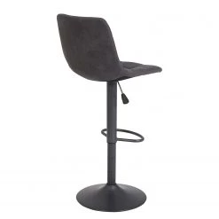 Loftscape Chaises de bar Sevid (lot de 2) - Microfibre / Acier - Anthracite - Noir vintage -ÉcoMaison Soldes 1000184873 190826 17314900114 DETAILS P000000001000184873