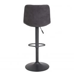 Loftscape Chaises de bar Sevid (lot de 2) - Microfibre / Acier - Anthracite - Noir vintage -ÉcoMaison Soldes 1000184873 190826 17314900115 DETAILS P000000001000184873