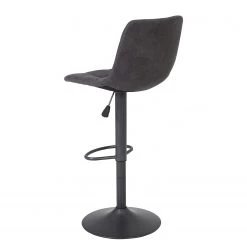 Loftscape Chaises de bar Sevid (lot de 2) - Microfibre / Acier - Anthracite - Noir vintage -ÉcoMaison Soldes 1000184873 190826 17314900116 DETAILS P000000001000184873