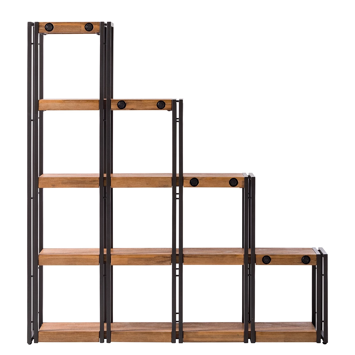 Ars manufacti Étagère Manchester - Acacia massif / Métal - Acacia / Anthracite 3 Ars manufacti Étagère Manchester - Acacia massif / Métal - Acacia / Anthracite – Image 3