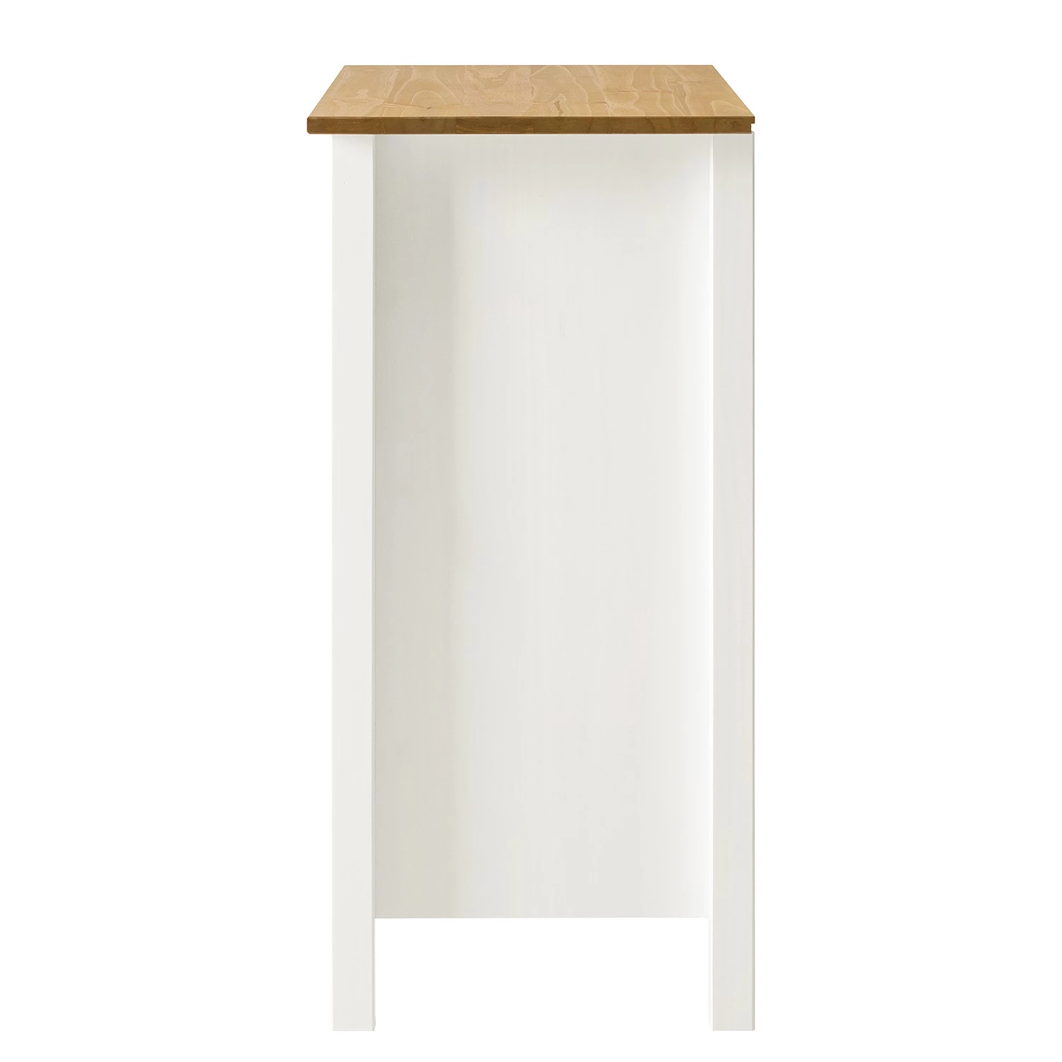 Maison Belfort Commode Rivery II - Pin massif - Blanc 7 Maison Belfort Commode Rivery II - Pin massif - Blanc – Image 7