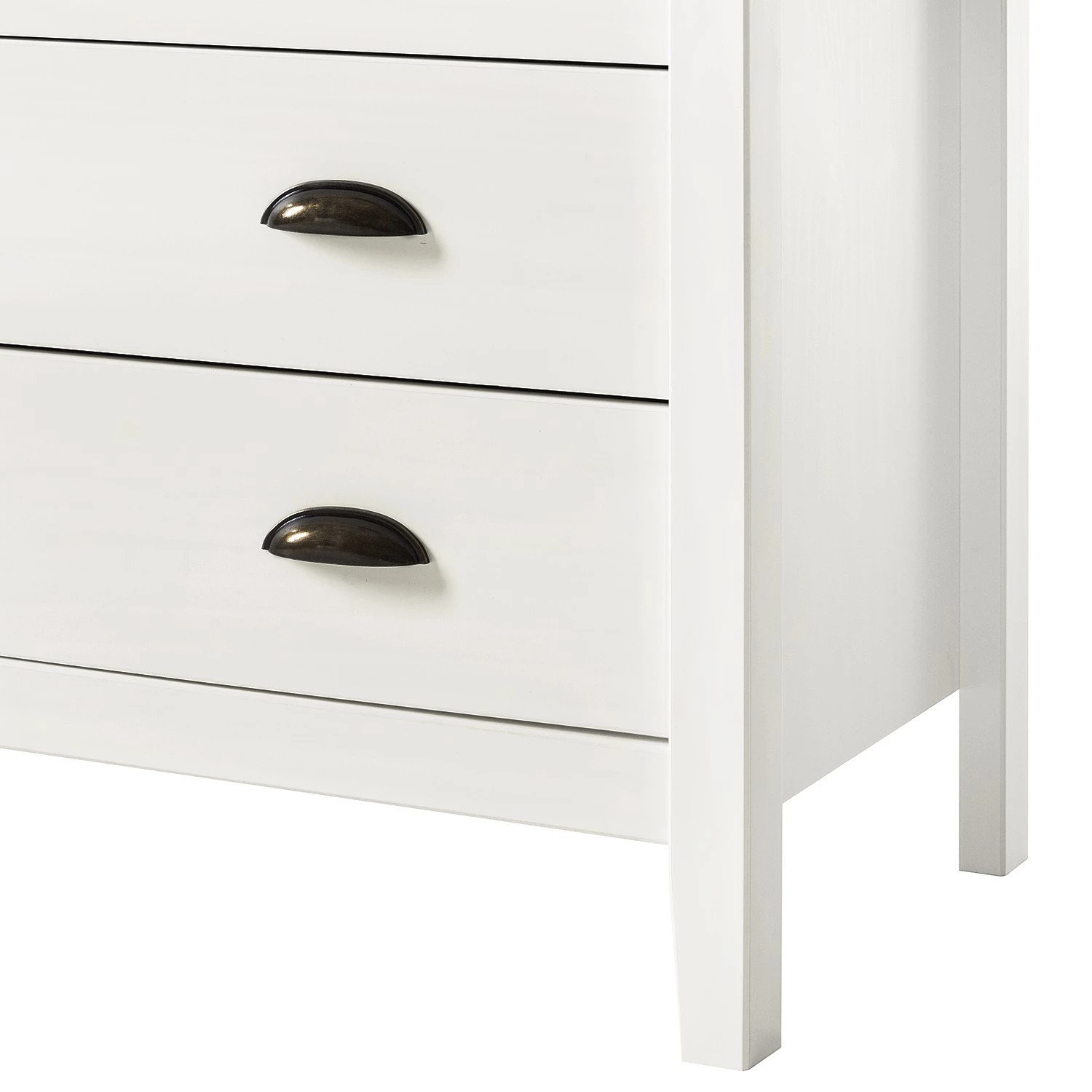 Maison Belfort Commode Rivery II - Pin massif - Blanc 13 Maison Belfort Commode Rivery II - Pin massif - Blanc – Image 13