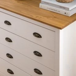 Maison Belfort Commode Rivery II - Pin massif - Blanc 24 Maison Belfort Commode Rivery II - Pin massif - Blanc -ÉcoMaison Soldes 1000187565 200312 14522700006 DETAILS P000000001000187565