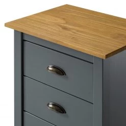 Maison Belfort Commode Rivery I - Pin massif - Anthracite -ÉcoMaison Soldes 1000187568 200205 11113200027 DETAILS P000000001000187568