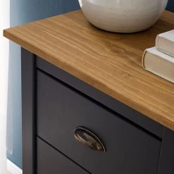 Maison Belfort Commode Rivery I - Pin massif - Anthracite -ÉcoMaison Soldes 1000187568 201111 14522700012 DETAILS P000000001000187568