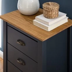 Maison Belfort Commode Rivery I - Pin massif - Anthracite -ÉcoMaison Soldes 1000187568 201111 14522700013 DETAILS P000000001000187568