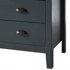 Maison Belfort Commode Rivery II - Pin massif - Anthracite -ÉcoMaison Soldes 1000187578 200205 11113300057 DETAILS P000000001000187578