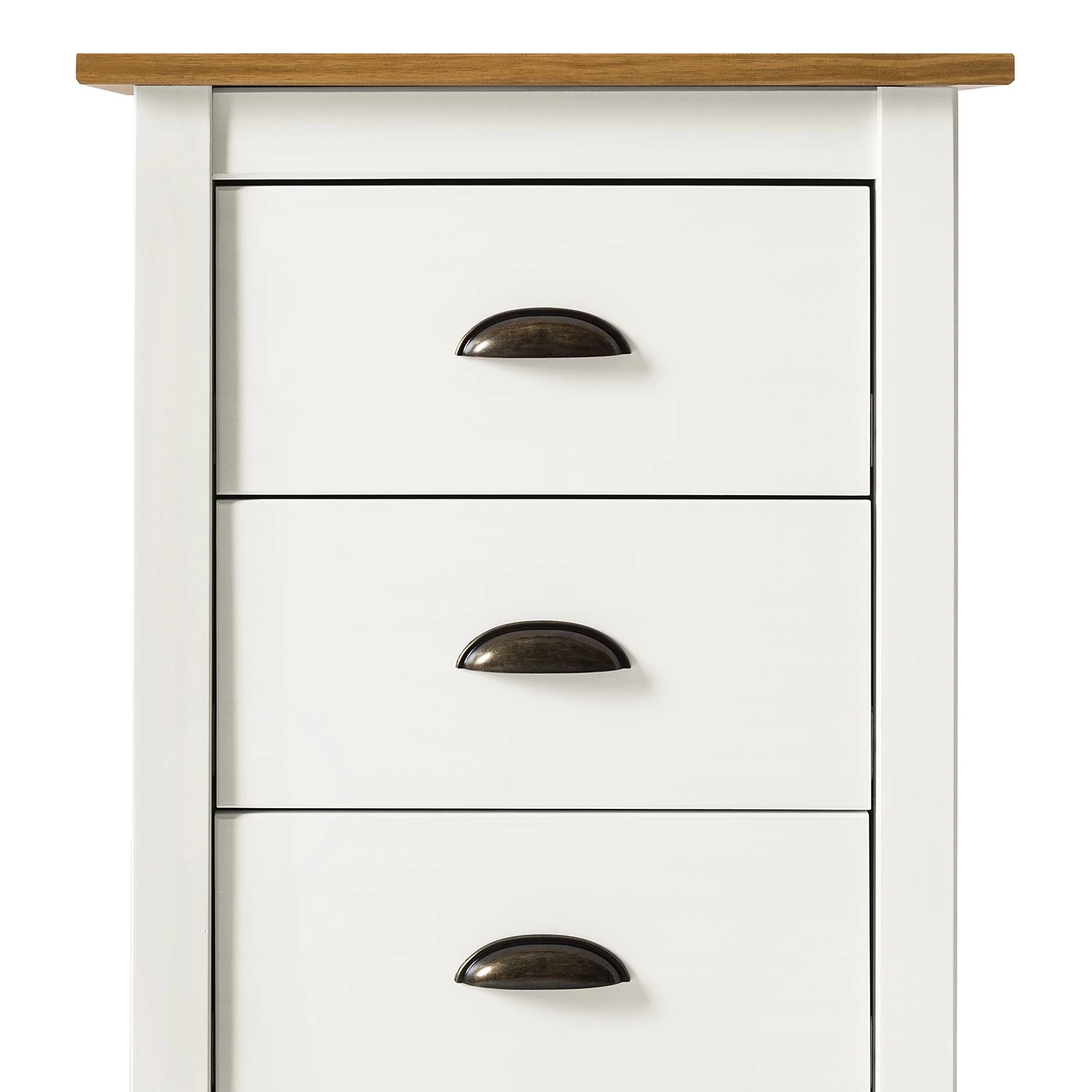 Maison Belfort Commode Rivery I - Pin massif - Blanc 11 Maison Belfort Commode Rivery I - Pin massif - Blanc – Image 11