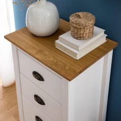 Maison Belfort Commode Rivery I - Pin massif - Blanc 22 Maison Belfort Commode Rivery I - Pin massif - Blanc -ÉcoMaison Soldes 1000187580 200312 14522800030 DETAILS P000000001000187580