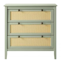 Maison Belfort Commode Belleria I - Pin massif - Vert olive clair -ÉcoMaison Soldes 1000187584 200205 11113400102 DETAILS P000000001000187584
