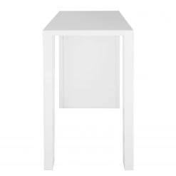 Loftscape Table haute Wincle - Métal - Blanc brillant / Chrome -ÉcoMaison Soldes 1000189809 210813 11051700047 DETAILS P000000001000189809