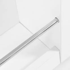 Loftscape Table haute Wincle - Métal - Blanc brillant / Chrome -ÉcoMaison Soldes 1000189809 210813 11051700048 DETAILS P000000001000189809