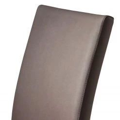 Schösswender Chaises Oviedo (lot de 2) - Imitation cuir / Chêne sauvage massif - Marron foncé -ÉcoMaison Soldes 1000191378 191120 16130300016 DETAILS P000000001000191378