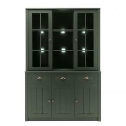 Ridgevalley Vaisselier Beauville I - Vert mousse / Doré -ÉcoMaison Soldes 1000196335 191127 09003700083 DETAILS P000000001000196335