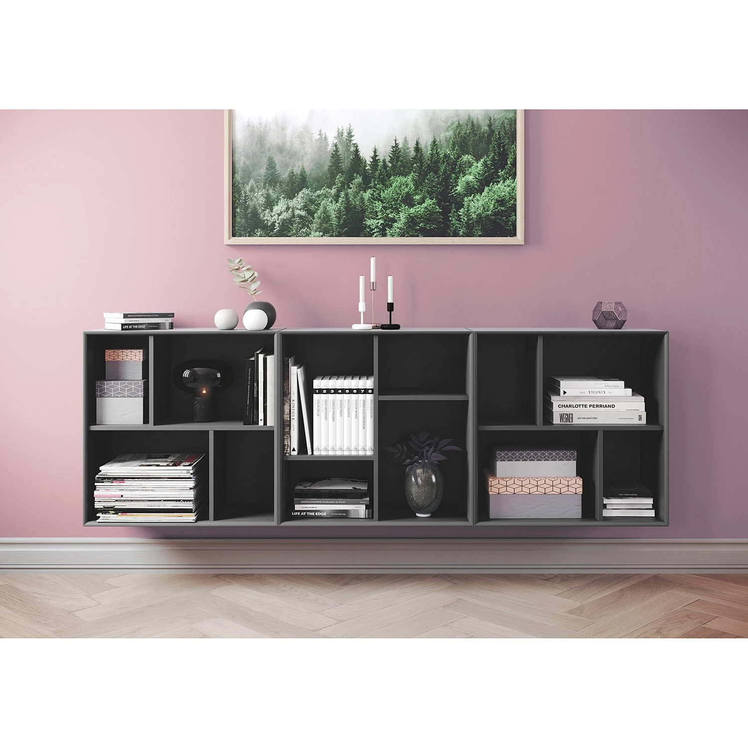 Tenzo Étagère Z Cube - Gris 2 Tenzo Étagère Z Cube - Gris – Image 2