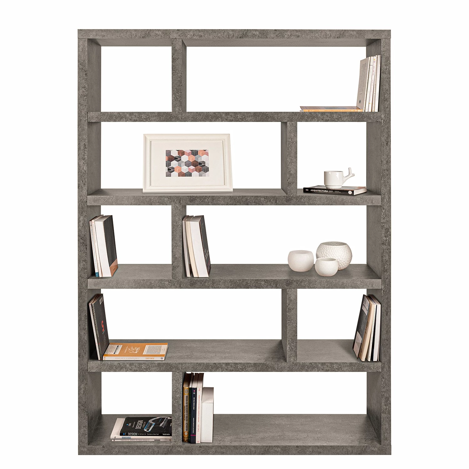 Temahome Étagère Dublin - Imitation béton - Imitation béton - Hauteur : 173 cm 6 Temahome Étagère Dublin - Imitation béton - Imitation béton - Hauteur : 173 cm – Image 6