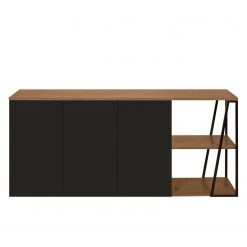 Temahome Buffet Albi - Placage en bois véritable - Noyer / Noir 10 Temahome Buffet Albi - Placage en bois véritable - Noyer / Noir -ÉcoMaison Soldes 1000198885 191209 09464800221 DETAILS P000000001000198885