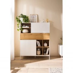 Fredriks Buffet haut Meon - Blanc 37 Fredriks Buffet haut Meon - Blanc -ÉcoMaison Soldes 1000201079 201030 11202600011 DETAILS P000000001000201079