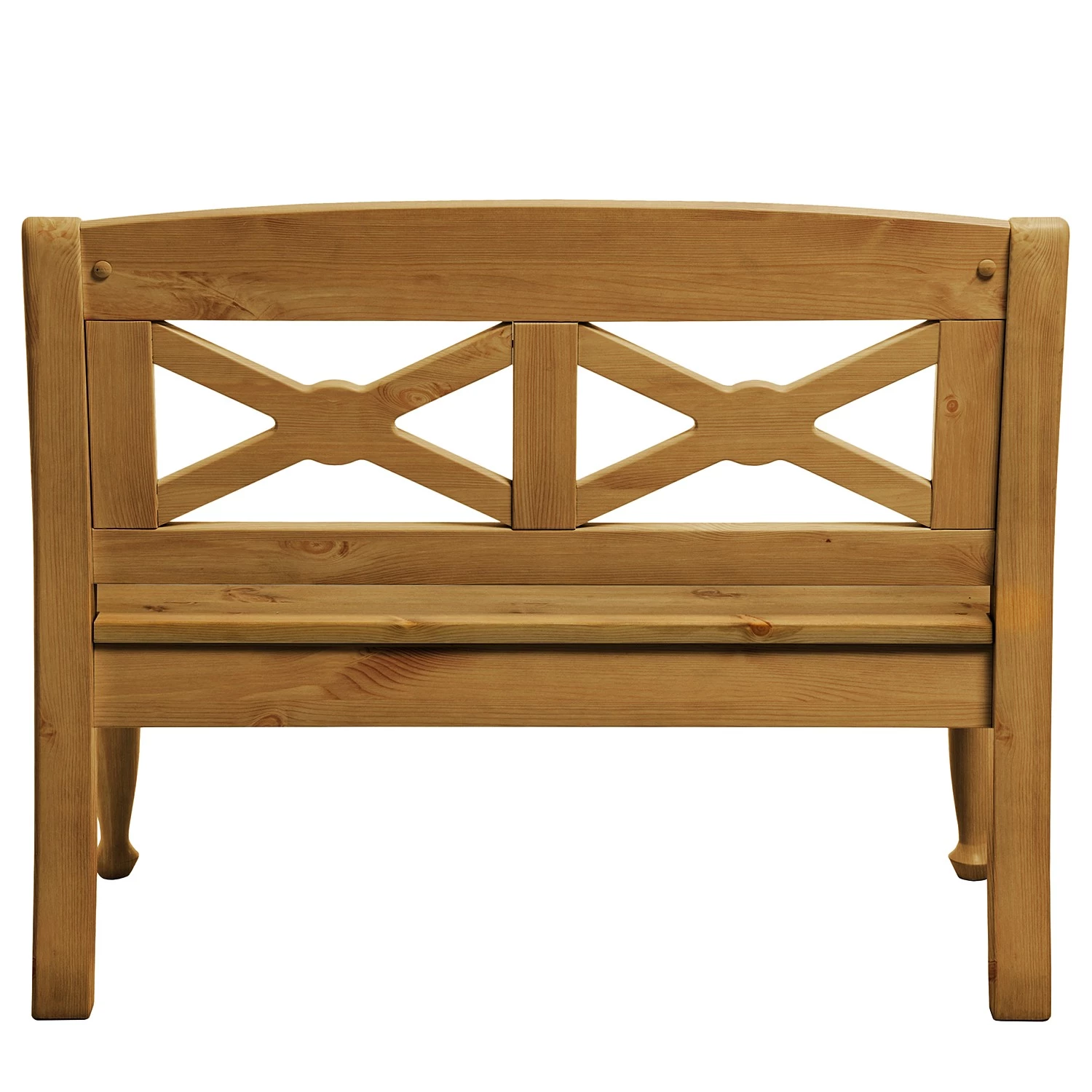 Maison Belfort Banc Villefort - Pin massif - Epicéa lessivé - Largeur : 112 cm 4 Maison Belfort Banc Villefort - Pin massif - Epicéa lessivé - Largeur : 112 cm – Image 4