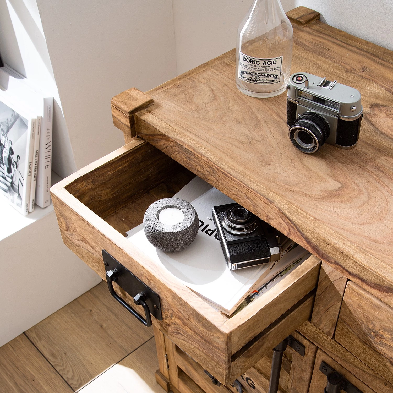 Wolf-Möbel Buffet Container II - Sheesham 18 Wolf-Möbel Buffet Container II - Sheesham – Image 18