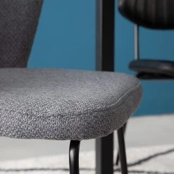 Mørteens Chaises à accoudoirs Tulia - Tissu / Acier - Gris foncé / Noir 26 Mørteens Chaises à accoudoirs Tulia - Tissu / Acier - Gris foncé / Noir -ÉcoMaison Soldes 1000205089 201130 09444900004 DETAILS P000000001000205089