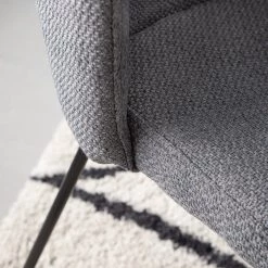 Mørteens Chaises à accoudoirs Tulia - Tissu / Acier - Gris foncé / Noir 27 Mørteens Chaises à accoudoirs Tulia - Tissu / Acier - Gris foncé / Noir -ÉcoMaison Soldes 1000205089 201130 09444900005 DETAILS P000000001000205089