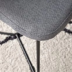 Mørteens Chaises à accoudoirs Tulia - Tissu / Acier - Gris foncé / Noir 28 Mørteens Chaises à accoudoirs Tulia - Tissu / Acier - Gris foncé / Noir -ÉcoMaison Soldes 1000205089 201130 09444900006 DETAILS P000000001000205089