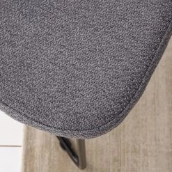 Mørteens Chaises à accoudoirs Tulia - Tissu / Acier - Gris foncé / Noir 33 Mørteens Chaises à accoudoirs Tulia - Tissu / Acier - Gris foncé / Noir -ÉcoMaison Soldes 1000205089 210129 13285700006 DETAILS P000000001000205089