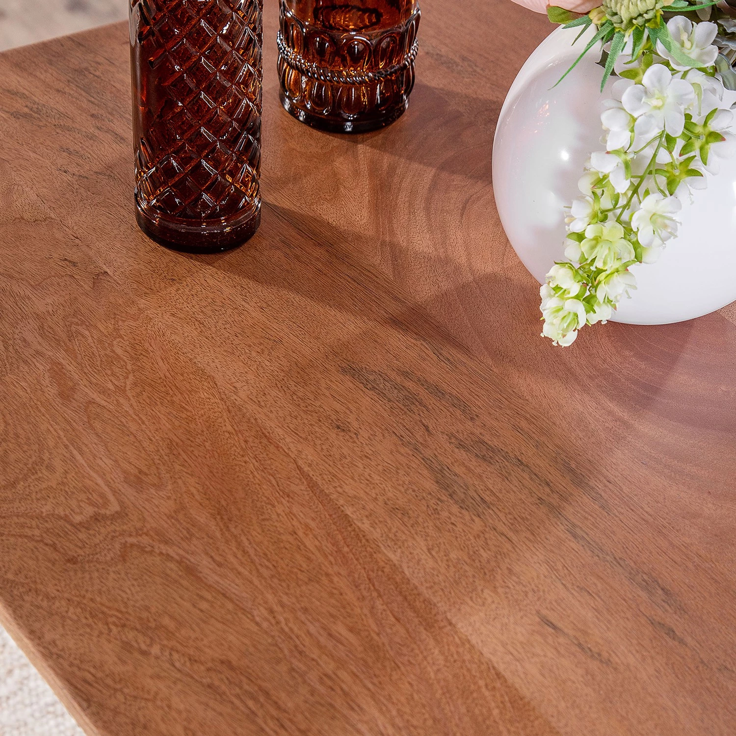 Ars manufacti Table Silian - Métal - Doré - Manguier - 160 x 90 cm 6 Ars manufacti Table Silian - Métal - Doré - Manguier - 160 x 90 cm – Image 6