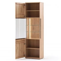 Loftscape Vitrine Salvo I - Partiellement en chêne massif - Planches de chêne Bianco / Gris -ÉcoMaison Soldes 1000207372 200317 14303500200 DETAILS P000000001000207372