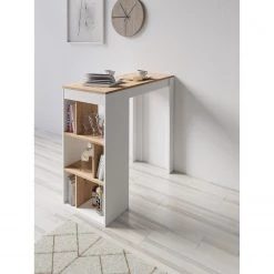 Loftscape Table haute Drake - Imitation chêne Artisan -ÉcoMaison Soldes 1000209258 200331 06324700065 MOOD DETAILS P000000001000209258 mood