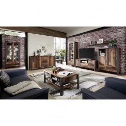 Red Living Vitrine Blackpool I - Avec éclairage - Imitation bois recyclé / Gris 14 Red Living Vitrine Blackpool I - Avec éclairage - Imitation bois recyclé / Gris -ÉcoMaison Soldes 1000209815 210331 08332700011 MOOD DETAILS P000000001000209815 mood