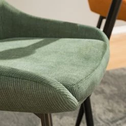 Jack & Alice Chaises capitonnées Beebe (lot de 2) - Vert foncé -ÉcoMaison Soldes 1000210866 201229 14242100005 DETAILS P000000001000210866