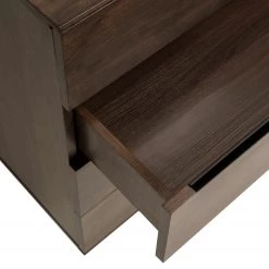 Red Living Commode Kluuvi I - Placage en bois véritable - Noyer / Noir -ÉcoMaison Soldes 1000210871 200429 17355900033 DETAILS P000000001000210871