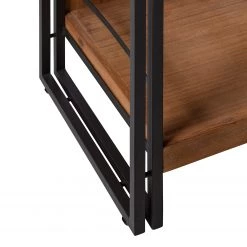 Ars manufacti Étagère Manchester VII - Acacia massif / Métal - Acacia / Anthracite -ÉcoMaison Soldes 1000210955 201008 16421300017 DETAILS P000000001000210955