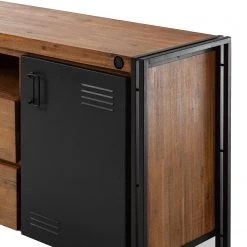 Ars manufacti Buffet Manchester V - Acacia massif / Métal - Acacia / Anthracite -ÉcoMaison Soldes 1000210963 201008 16422500024 DETAILS P000000001000210963